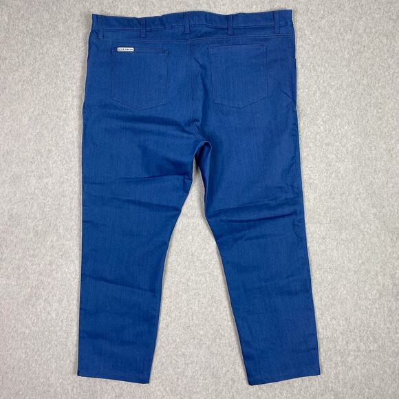 Blue Delta Jeans Mens 44x28 Postman Raw Denim - Picture 6 of 9